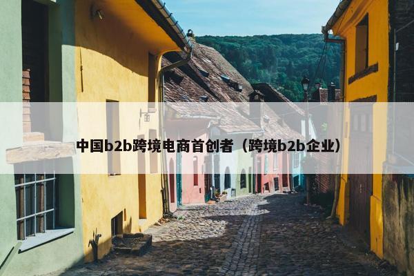 中国b2b跨境电商首创者(跨境b2b企业) 中国b2b跨境电商首创者(跨境b2b企业)