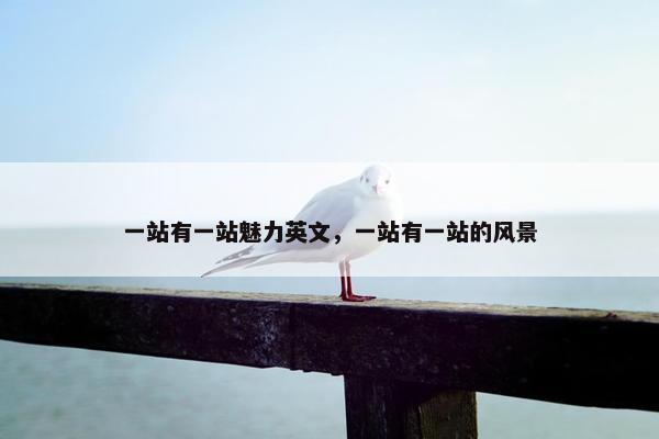 一站有一站魅力英文，一站有一站的风景