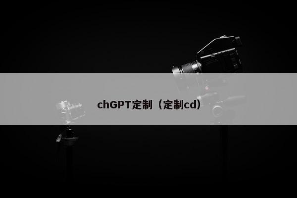 chGPT定制（定制cd）