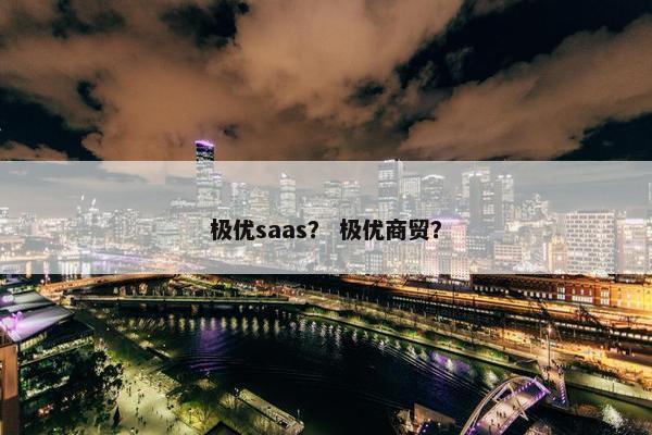 极优saas？ 极优商贸？