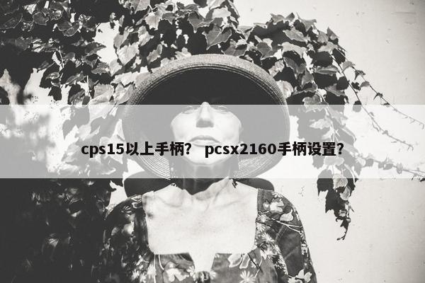 cps15以上手柄？ pcsx2160手柄设置？