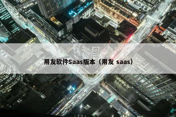 用友软件Saas版本（用友 saas）