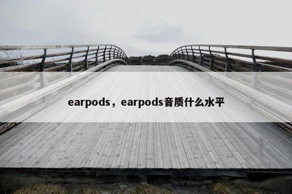 earpods，earpods音质什么水平