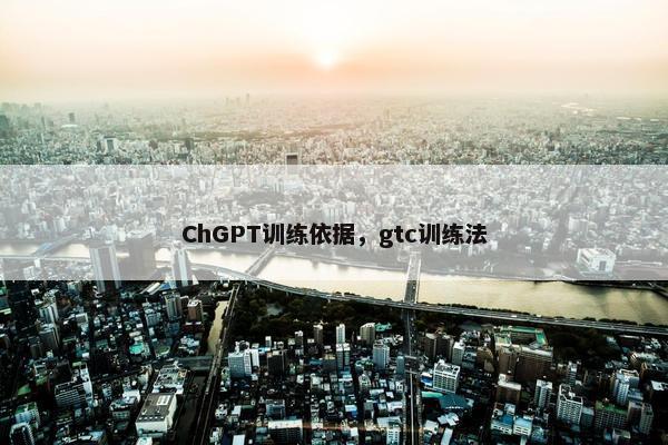 ChGPT训练依据，gtc训练法